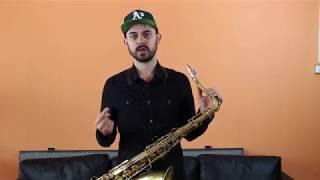 #1 Импровизация.  IIm-V7-I в мажор  Improvisation, Школа игры на саксофоне, sax lessons