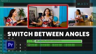 MULTICAM EDITING in Premiere Pro | How to Cut Between Camera Clips