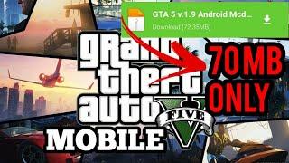 70 MB GTA 5 Mobile APK | Download GTA For Android | 100% WORKING