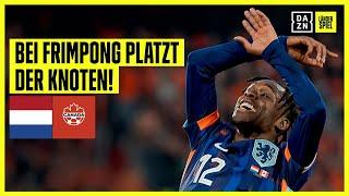 Frimpong glänzt & Blitz-Joker Weghorst schaltet schnell: Niederlande - Kanada | Testspiel | DAZN