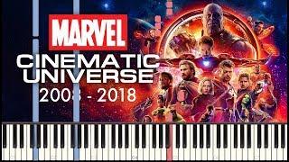 Marvel Studios Piano Medley (2008 - 2018) + SHEETS/SYNTHESIA