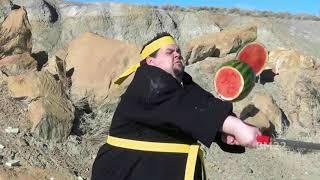 Real Life Fruit Ninja (Long Version)