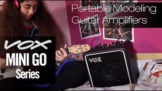 Introducing the VOX MINI GO Series of Portable Modeling Guitar Amplifiers