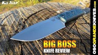 Ka-Bar Snody Big Boss Fixed Blade Knife Review | OsoGrandeKnives