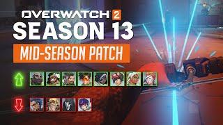 OW Classic 6v6 is here BUT there's still a normal patch!!! | Overwatch 2 - Mid Season 13