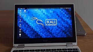 How to dual boot kali and chromeos.