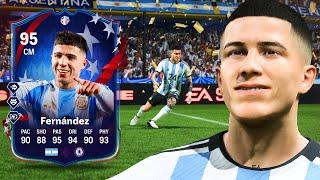 95 Path To Glory Enzo Fernandez.. Should YOU get 12 England wins?  FC 24 Player Review