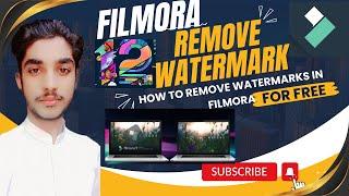 How to Remove Watermark From videos in Filmora 12 | For free filmora 2023