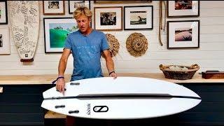 The NO BRAINER - a brand new shape for slop (and tubes?) by Kelly Slater and Dan Mann