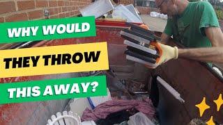 We went DUMPSTER DIVING and were AMAZED what we found...!