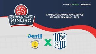 DENTIL PRAIA CLUBE x GERDAU MINAS | AO VIVO E COM IMAGENS | CAMPEONATO MINEIRO CODEMGE 2024