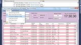 VB.NET - Run Application in Full Screen Mode and Keep a Windows Form on Top (Part 5)