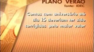 Como recuperar o dinheiro do Plano Verão - Expurgos das Poupanças