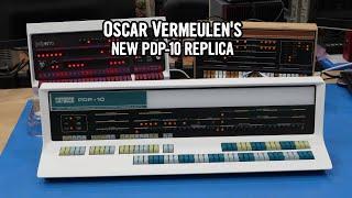 Oscar's new PDP-10 replica (and PDP-8 and PDP-11 too)