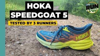 Hoka Speedgoat 5 Review By 3 Runners: Best trail shoe of 2022?