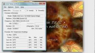 Alienware M14X Furmark Temperature Benchmark GT 555M - i7 2630 QM