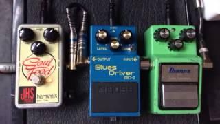 Ehx Soul Food, Boss BD-2 & Ibanez TS-9 Review