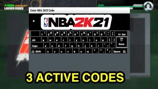 ALL 3 ACTIVE LOCKER CODES IN NBA 2K21 MY TEAM | ACTIVE LOCKER CODES