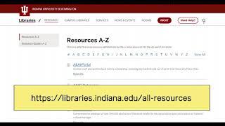 IU Libraries Remote Access