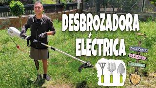 Mantenimiento de jardin fácil y eficiente con la desbrozadora eléctrica 