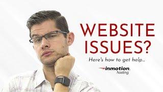 Website Issues? Here's How to Get Help!