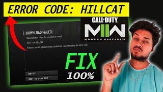 Modern warfare 2 Error code #HILLCAT fix | #mw2 download has failed fix || by borntoplaygames