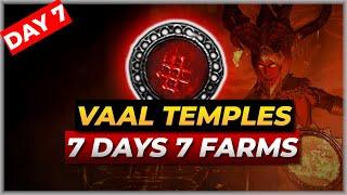 I ran 100 Vaal Temple Maps - FUN!