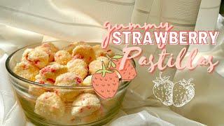 Gummy Strawberry Pastillas  | Milk Toffee | Milk Candy  | withJoshvy 