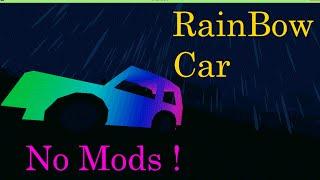 RainBow Car [Untunred No Mods !!]