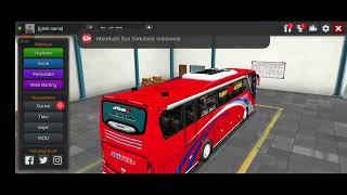 review mod bus adibuzz jurusan Jogja cilengsi via Semarang,bussid 3.7.1 status mod free