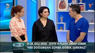 Kanal D Doktorum Programı Karın Germe Ameliyat Sonrası Dr.Leyla Arvas