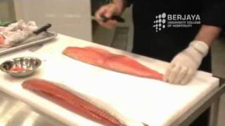 How To Fillet A Salmon by Chef Karl Dobler (part 5 of 6)