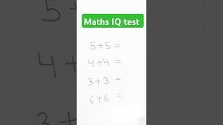 Maths IQ test #mathstricks #trickslogics #mathological #ytshorts #mathematics #ssc