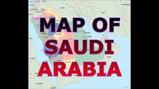 MAP OF SAUDI ARABIA