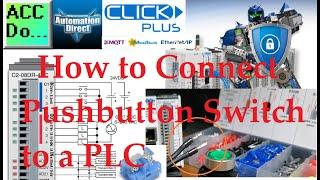 How to Connect Pushbutton Switch to Programmable Controller