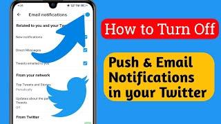 How to Turn Off Push and Email Notifications On Twitter (2023) Disable gmail notifications onTwitter