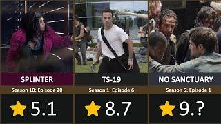 All The Walking Dead Episodes Ranked From Lowest to Highest (Season 1 - 10)