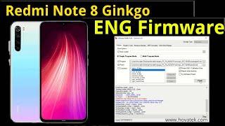 Redmi Note 8 Ginkgo Eng Firmware Erase Nv Deta imei Repair File