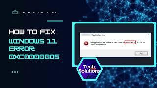 [SOLVED] How to Fix Error Code:  0xc0000005 (Windows 11)