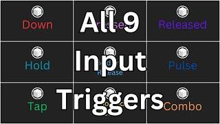 All 9 Input Triggers in Unreal Engine Explained in Under 3 Minutes