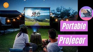 Mini Projector, APEMAN Pocket DLP Portable Projector 2021 | Hindi