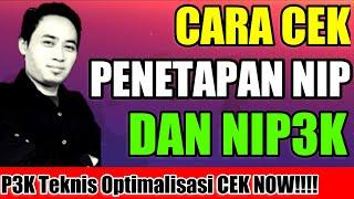 CARA CEK NIP DAN NIP3K SUDAH TERBIT ATAU BELUM!