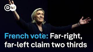 Are the French voting for more radical policies - or against President Macron? | DW News