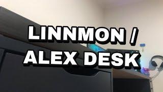 LINNMON / ALEX IKEA desk review (best desk for gaming and study!)