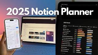 Organize Your Life in Notion ️ 2025 Notion Planner Tour