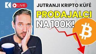 Kriptovalute: Zakaj tak PADEC? - Jutranji Kripto Küfé LIVE