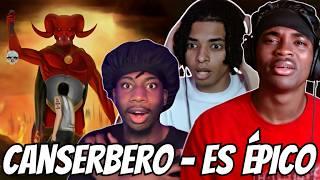 MY FRIENDS REACT TO CANSERBERO - ES ÉPICO (SPANISH SUBTITLES)