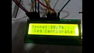 Arduino - Temperature Sensor (LM35) with and LCD