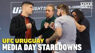 UFC Uruguay Media Day Staredowns - MMA Fighting