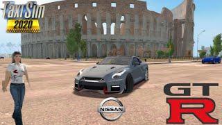 Taxi Sim 2020 | Nissan GTR in Rome | VIP Clients